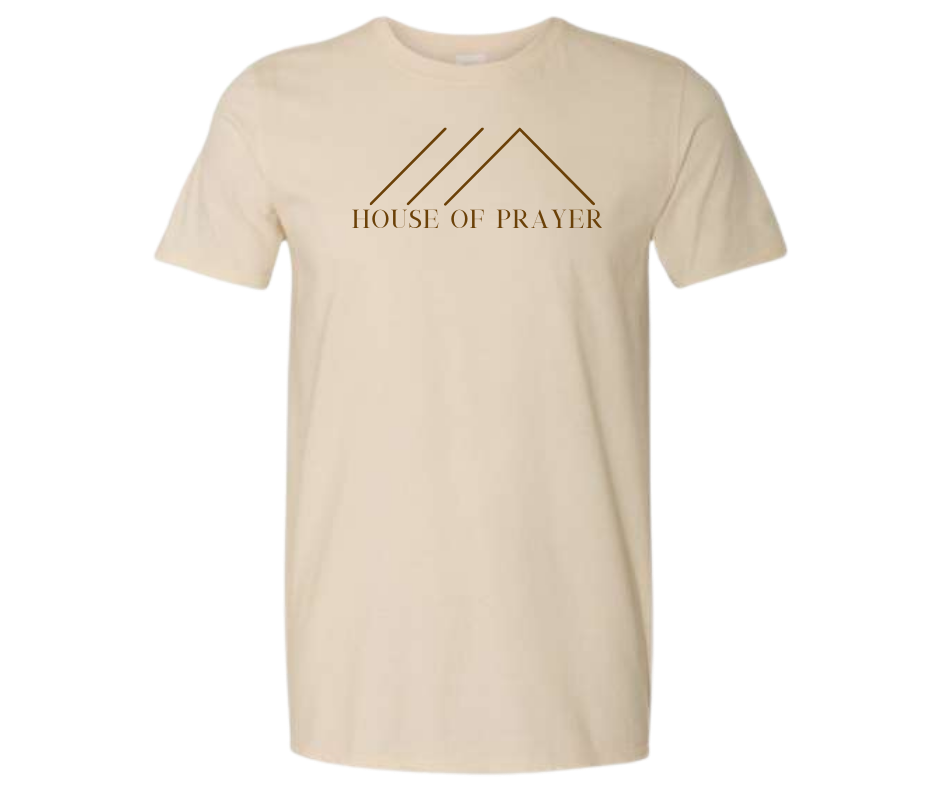 House Of Prayer Tee - Sand