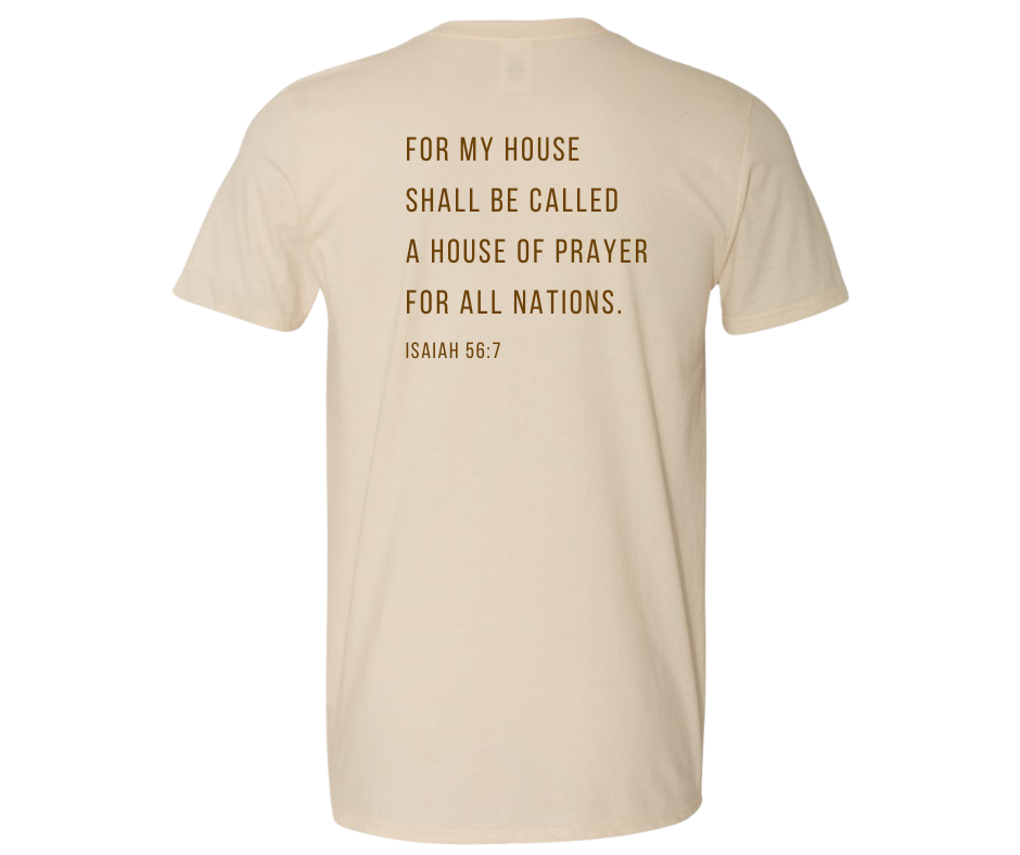 House Of Prayer Tee - Sand