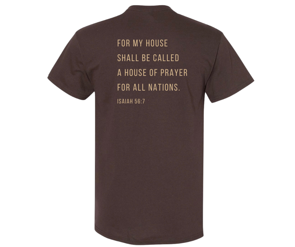 House Of Prayer Tee - Brown
