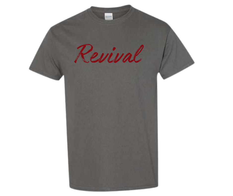 Revival Tee - Charcoal