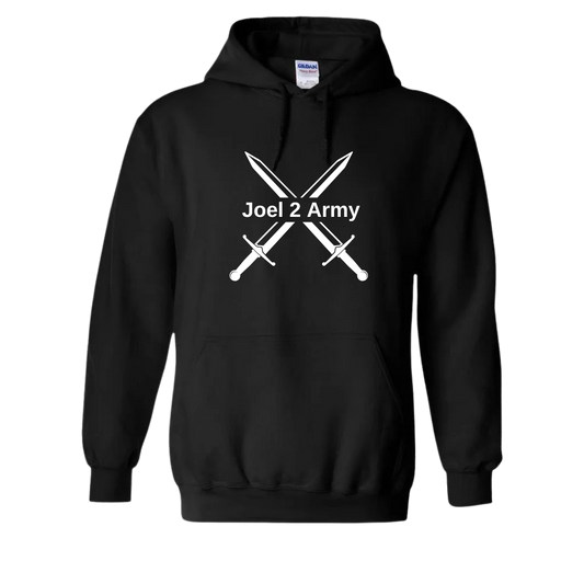 Joel 2 Army Hoodie - Black