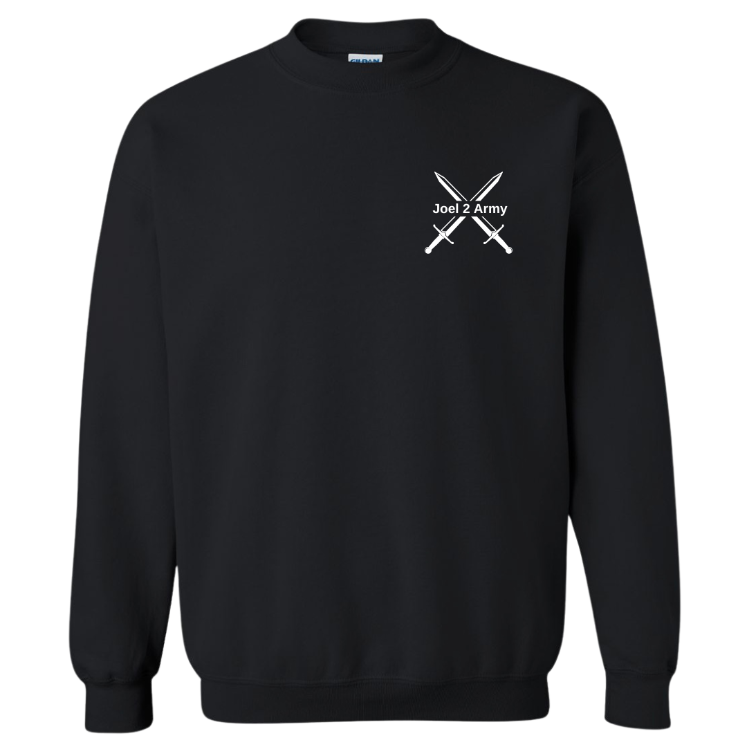Joel 2 Army Sweatshirt - Black