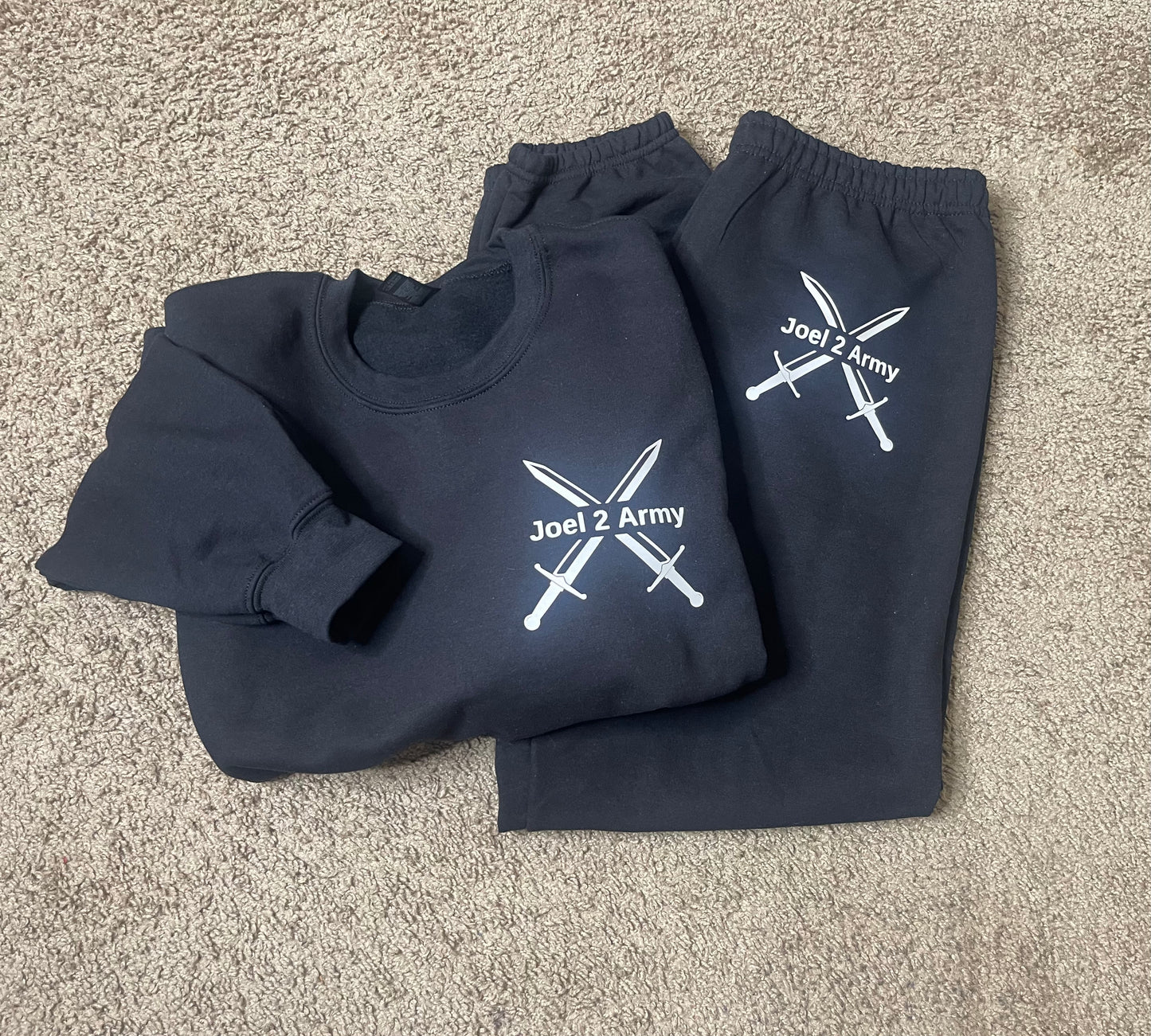 Joel 2 Army Sweatshirt - Black