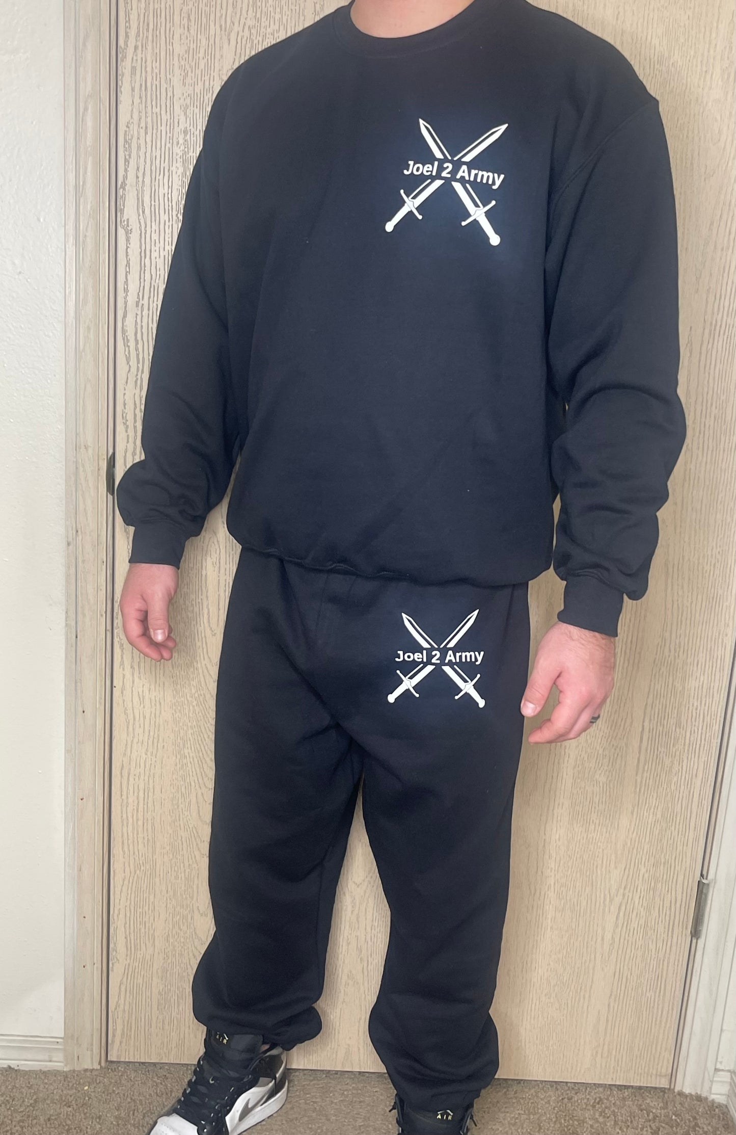 Joel 2 Army Sweatshirt - Black