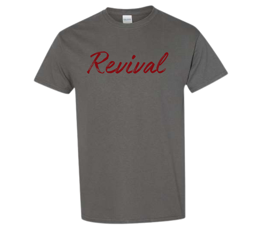Revival Tee - Charcoal